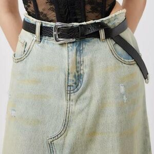 Thin XL Western Belt